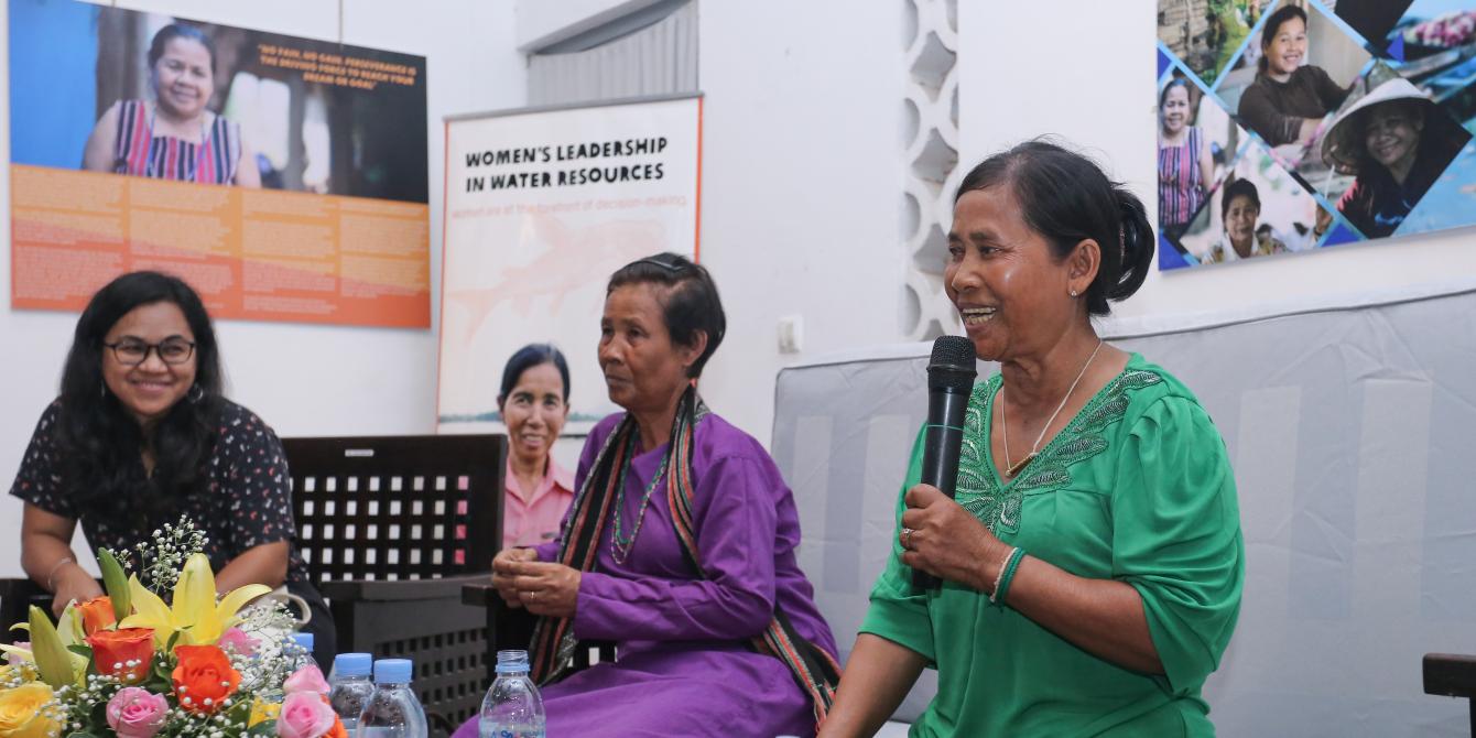 BREAK THROUGH HER “CHALLENGES”- WOMEN LEADER IN WATER GOVERNANCE BREAK THROUGH HER “CHALLENGES”- WOMEN LEADER IN WATER GOVERNANCE