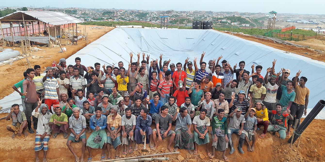 Oxfam in Asia - Press Release - Biggest-ever waste treatment plant in a refugee camp Oxfam in Asia - Press Release - Biggest-ever waste treatment plant in a refugee camp