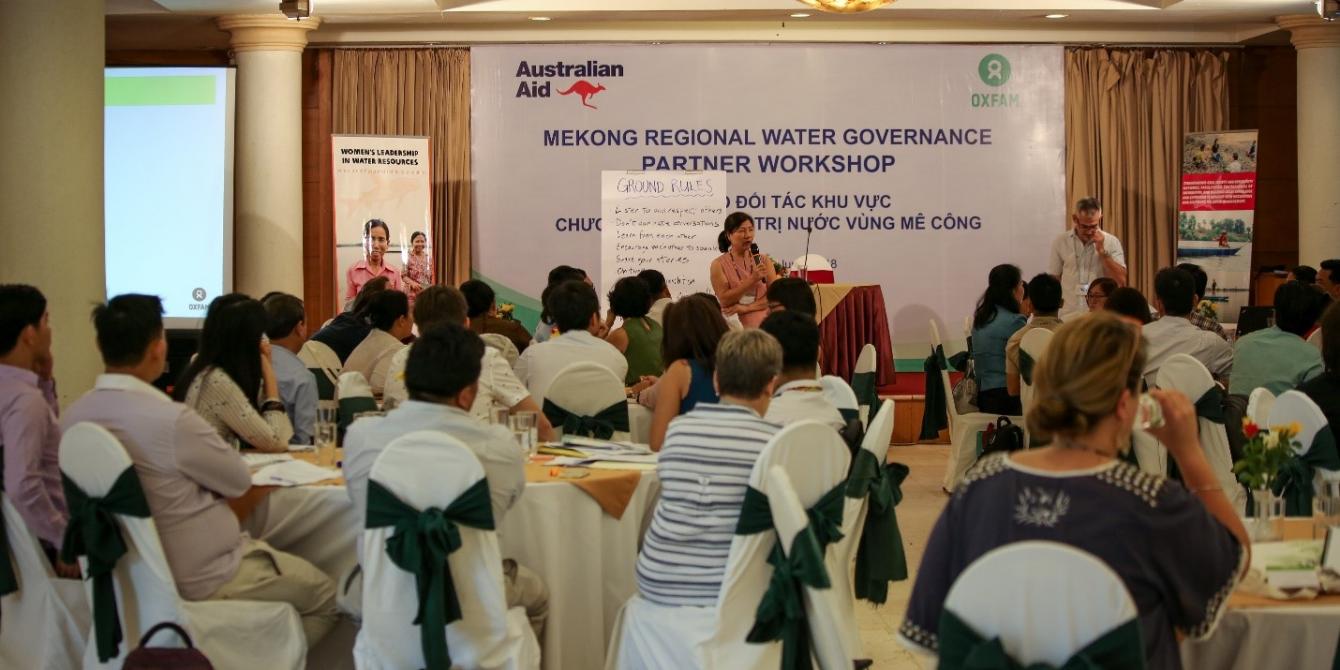 Partners Workshop organized by Oxfam’s Mekong Water Governance Program Partners Workshop organized by Oxfam’s Mekong Water Governance Program