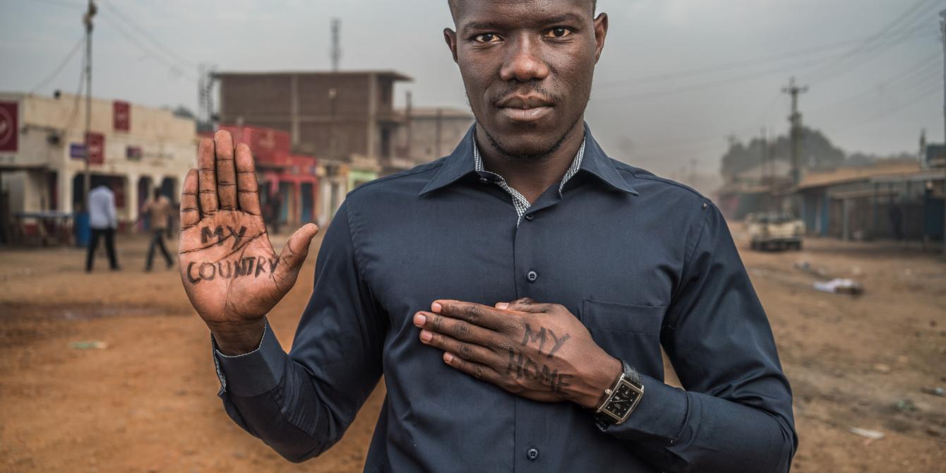 Francis is a member of Community Empowerment for Progress Organizations in South Sudan, that promotes peace building,  the protection of civilians and democratic principles. Robert Fogarty/Oxfam