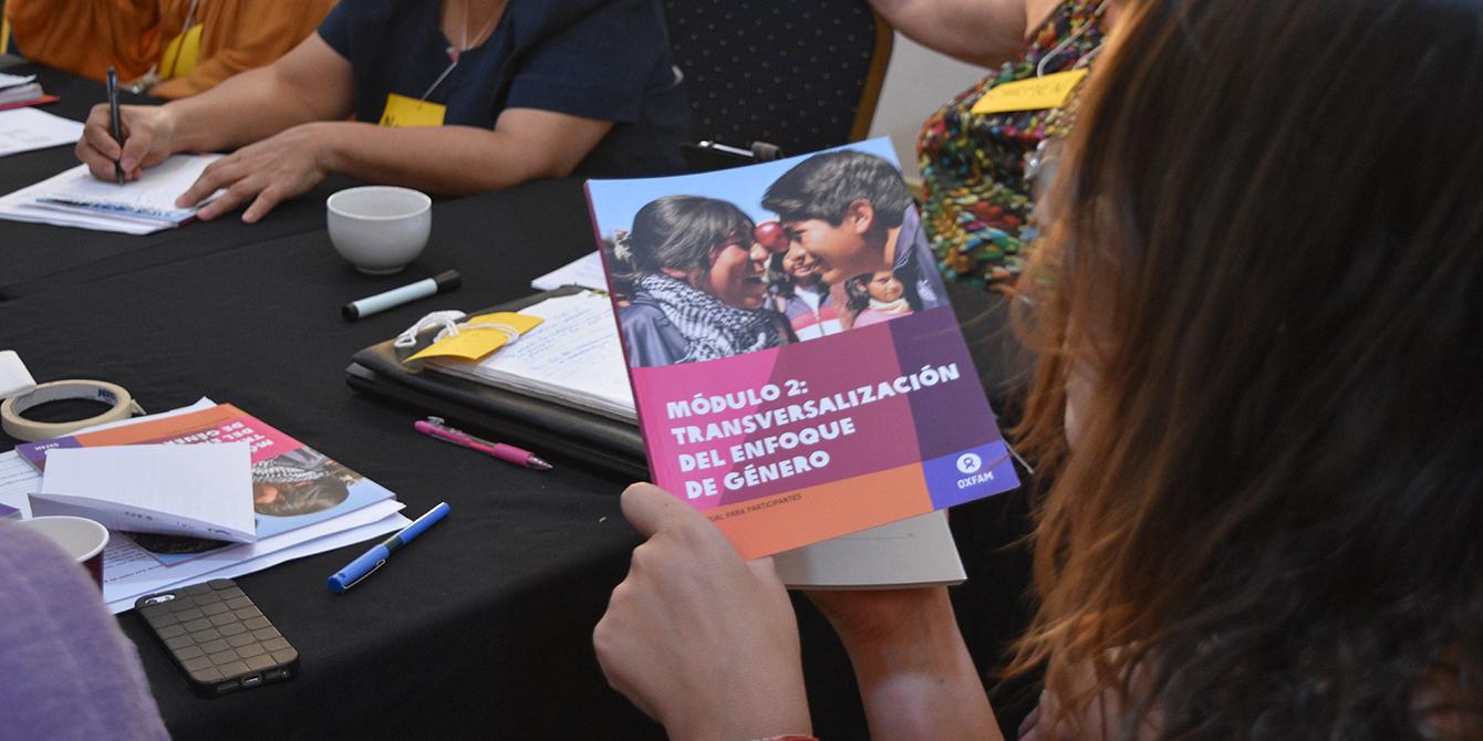 Queremos que las mujeres y niñas en situación de vulnerabilidad puedan ejercer sus derechos y vivir libres de violencia. Foto: Karen Arita / Oxfam en Honduras
