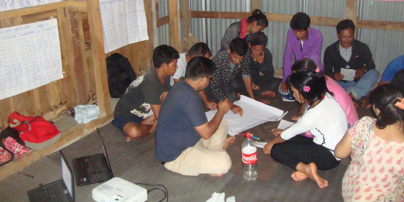 Oxfam prepares Disaster Risk Management Plan Oxfam prepares Disaster Risk Management Plan/Photo by: Devi Raman Acharya/Action Nepal
