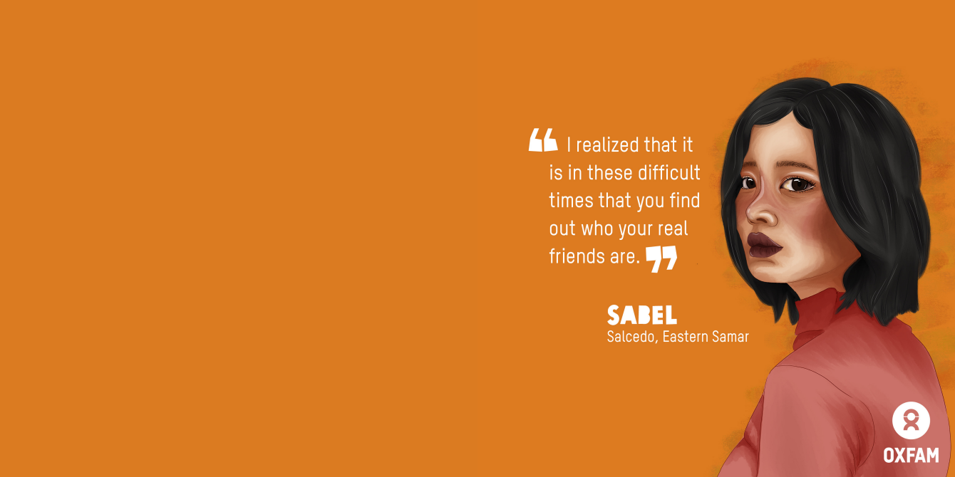 Sabel, HBCC Stigma Stories (Illustration: Vina Salazar/Oxfam) Sabel, HBCC Stigma Stories (Illustration: Vina Salazar/Oxfam)