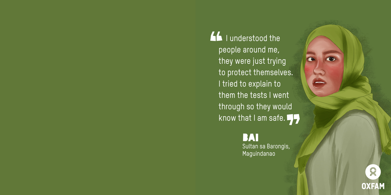 Bai, HBCC Stigma Stories (Illustration: Vina Salazar/Oxfam) Bai, HBCC Stigma Stories (Illustration: Vina Salazar/Oxfam)