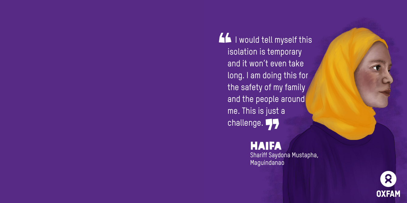 Haifa, HBCC Stigma Stories (Illustration: Vina Salazar/Oxfam) Haifa, HBCC Stigma Stories (Illustration: Vina Salazar/Oxfam)