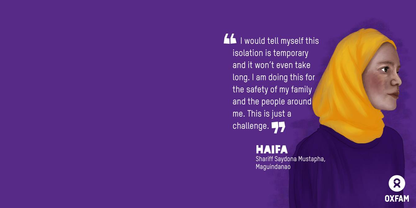 Haifa, HBCC Stigma Stories (Illustration: Vina Salazar/Oxfam)