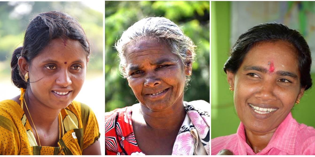 Smiling women. With Oxfam's help their community is now more resilient. Photograph: Nipuna Kumbalathara/Oxfam Smiling women. With Oxfam's help their community is now more resilient. Photograph: Nipuna Kumbalathara/Oxfam