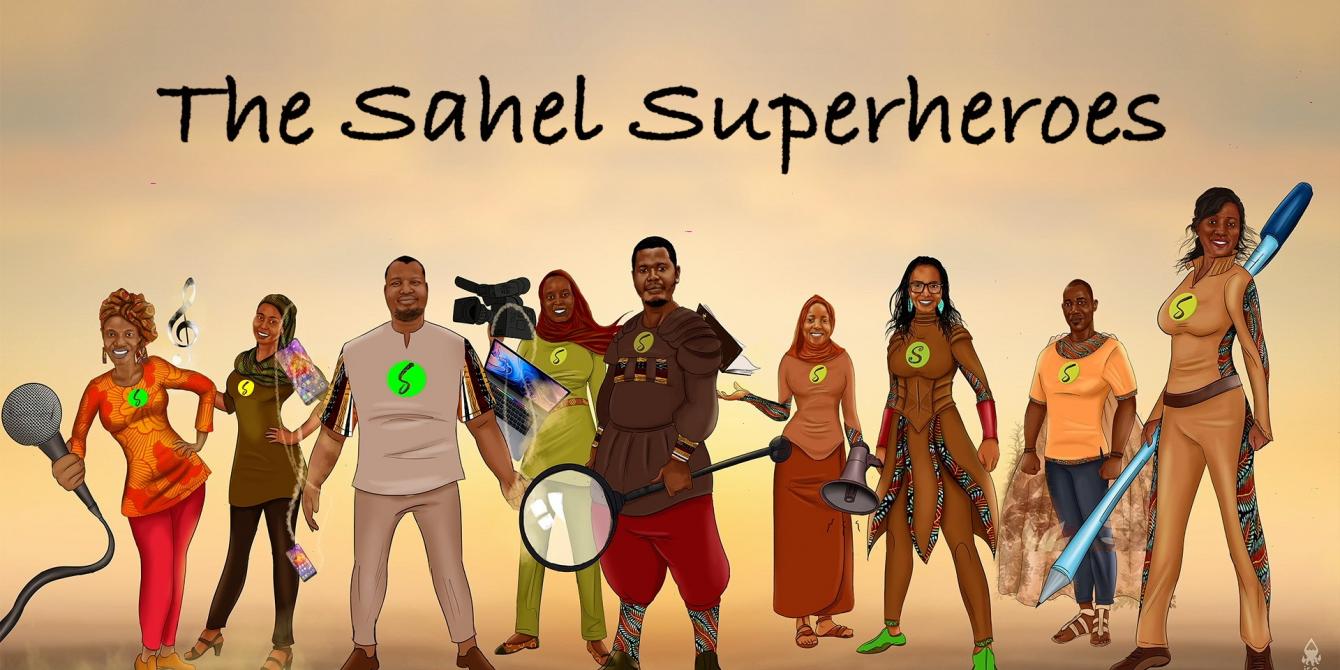 The Sahel superheroes: these African activists who fight against inequalities on a daily-basis.