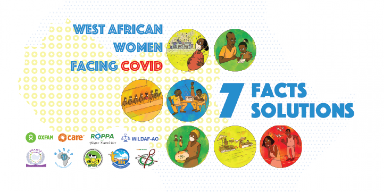 West African women facing the Covid